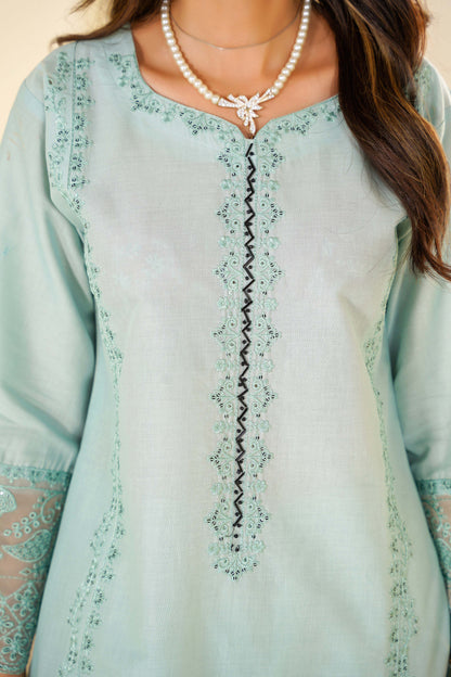 2pc summer embroidered suit - Nazanin