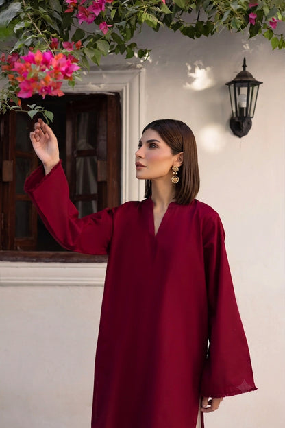 2pc summer embroidered suit - Noor