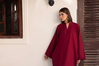 2pc summer embroidered suit - Noor
